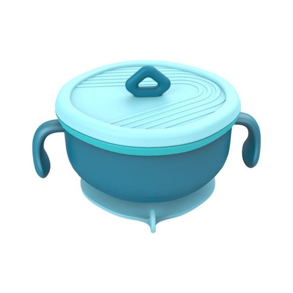 Non Spill Bpa Free Suction Eating Food Insulated Feeding Silicone Baby Bowl - Picture 13 of 14